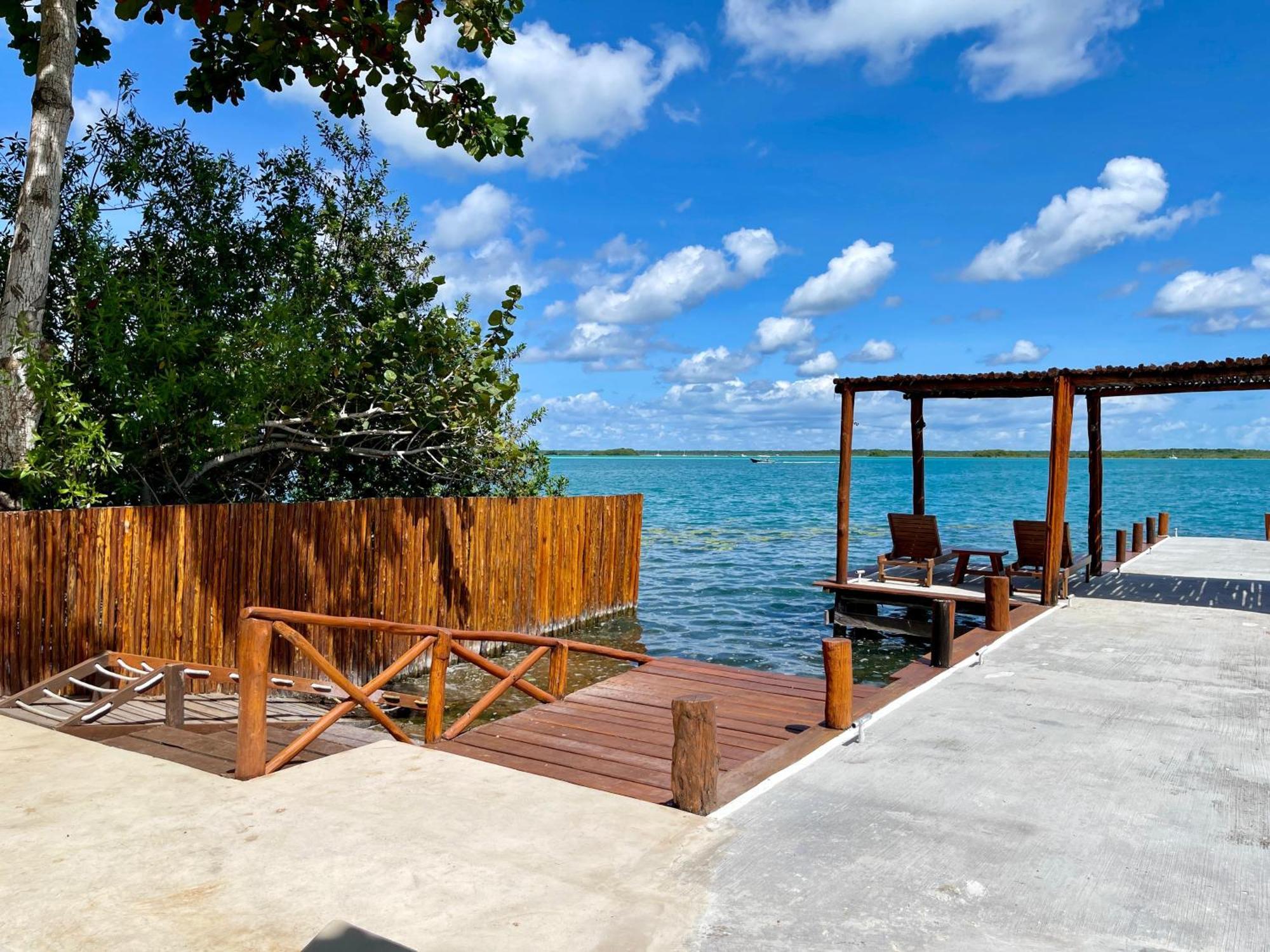 Casa Sol Y Luna -Beautiful Sunrises And Infinity Pool Bacalar Esterno foto